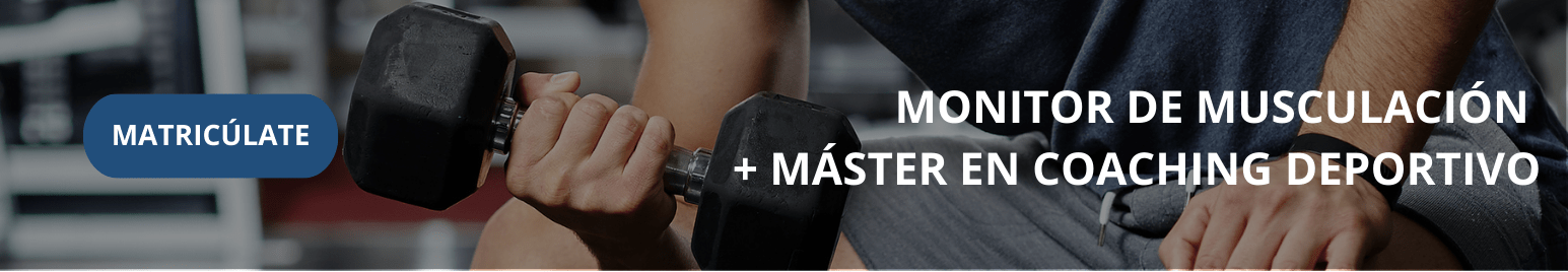 Especialízate como monitor de musculación y coaching deportivo