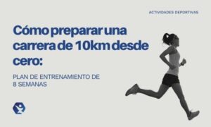Corredora entrenando junto a un muro para preparar una carrera de 10km desde cero con un plan de entrenamiento.